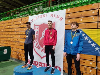 BAKIR BAKOVIC - JUNIORSKI PRVAK BIH ZA 2022 NA 60 M